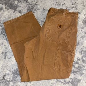 Men’s Carhartt Pants Cargo 36/30 Dungaree Fit Work Pants